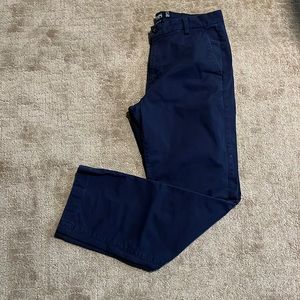 Chaps navy khakis